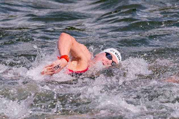 France, Paris, Centre Aquatique Olympique Metropole du Grand Paris, 05.08.2026, European Aquatics Championships Artistic Swimming, Day 6, 5km Open Water, Oliver Klemet of Germany, Photo by Eibner Pressefoto Tino Henschel European Aquatics Championships Artistic Swimming, Day 6, 5km Open Water Paris *** France, Paris, Centre Aquatique Olympique Metropole du Grand Paris, August 5, 2026, European Aquatics Championships – Artistic Swimming, Day 6, 5 km Open Water, Oliver Klemet of Germany, Photo by Eibner Pressefoto Tino Henschel, European Aquatics Championships – Artistic Swimming, Day 6, 5 km Open Water, Paris Copyright: xEibnerxPressefotox