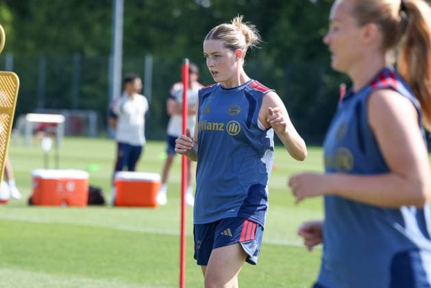 Alara Sehitler (FC Bayern Muenchen, 14), GER, FC Bayern Muenchen Frauen Training, Fussball, Google Pixel Frauen-Bundesliga, Saison 2026 2027, 05.08.2026, GER, FC Bayern Muenchen Frauen Training, Fussball, Google Pixel Frauen-Bundesliga, Saison 2026 2027, 05.08.2026 Muenchen *** Alara Sehitler, FC Bayern Munich, 14, GER, FC Bayern Munich Women s Training, Soccer, Google Pixel Women s Bundesliga, 2026–2027 Season, August 5, 2026, GER, FC Bayern Munich Women s Training, Soccer, Google Pixel Women s Bundesliga, 2026–2027 Season, August 5, 2026, Munich Copyright: xEibner-Pressefoto JennixMaulx EP_JML