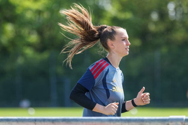 Ena Mahmutovic (FC Bayern Muenchen, 01), GER, FC Bayern Muenchen Frauen Training, Fussball, Google Pixel Frauen-Bundesliga, Saison 2026 2027, 05.08.2026, GER, FC Bayern Muenchen Frauen Training, Fussball, Google Pixel Frauen-Bundesliga, Saison 2026 2027, 05.08.2026 Muenchen *** Ena Mahmutovic, FC Bayern Munich, 01, GER, FC Bayern Munich Women s Training, Soccer, Google Pixel Women s Bundesliga, 2026–2027 Season, August 5, 2026, GER, FC Bayern Munich Women s Training, Soccer, Google Pixel Women s Bundesliga, 2026–2027 Season, August 5, 2026, Munich Copyright: xEibner-Pressefoto JennixMaulx EP_JML