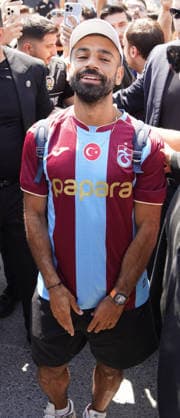 RECORD DATE NOT STATED ISTANBUL, TURKIYE AUGUST 5, 2026: Egyptian star footballer Mohamed Salah arrives at Istanbul Airport after reaching an agreement with Turkish Super Lig club Trabzonspor. (F Copyright: atihxErdogdux-xDepoxPhotos 19199327
