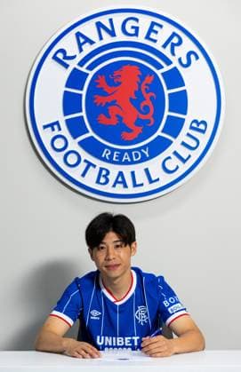 Rangers sign Daisuke Yokota from Hannover 96. Rangers sign Daisuke Yokota - The Rangers Training Centre, Glasgow, Lanarkshire, Scotland, UK - 05 Aug 2026Glasgow The Rangers Training Centre Lanarkshire, Scotland United Kingdom EDITORIAL USE ONLY  Copyright: xRangersxFC Shutterstockx 17046907p
