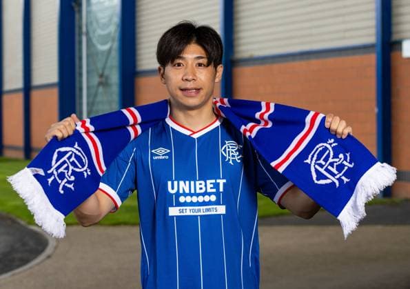 Rangers sign Daisuke Yokota from Hannover 96. Rangers sign Daisuke Yokota - The Rangers Training Centre, Glasgow, Lanarkshire, Scotland, UK - 05 Aug 2026Glasgow The Rangers Training Centre Lanarkshire, Scotland United Kingdom EDITORIAL USE ONLY  Copyright: xRangersxFC Shutterstockx 17046907s