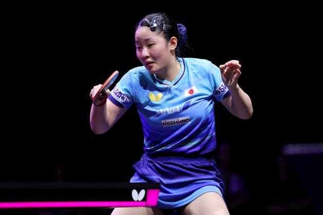 Miwa Harimoto (JPN), AUGUST 5, 2026 - Table tennis, Tischtennis : WTT Champions Yokohama 2026 Women s singles round of 32 at Yokohama BUNTAI, Kanagawa, Japan. Noxthirdxpartyxsales  aflo_340131827 NaokixNishimurax