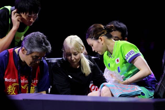 Honoka Hashimoto (JPN), AUGUST 5, 2026 - Table tennis, Tischtennis : WTT Champions Yokohama 2026 Women s singles round of 32 at Yokohama BUNTAI, Kanagawa, Japan. Noxthirdxpartyxsales  aflo_340132188 NaokixNishimurax
