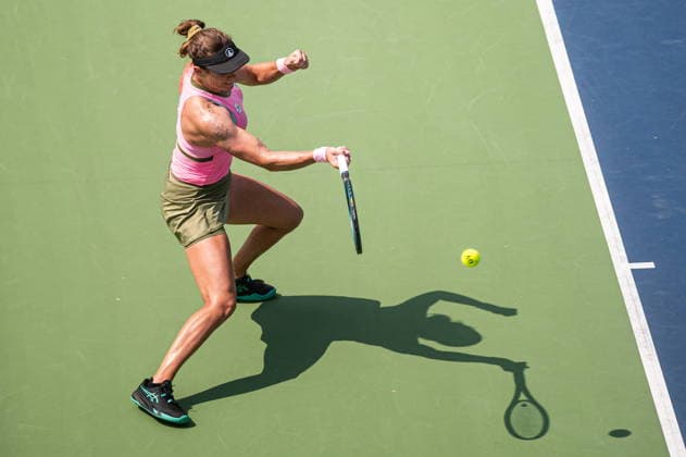 Warszawa 05.08.2026. Tennis. WTA, Tennis Damen 125 Warsaw T-Mobile Polish Open, day 4, Warsaw, Poland --- Tenis. Turniej WTA 125 Warsaw T-Mobile Polish Open, dzien 4, Warszawa Persons shown : Katarzyna Kawa Fot. Kai Taller Arena Akcji NEWSPIX.PL --- newspix.pl POLAND OUT! 