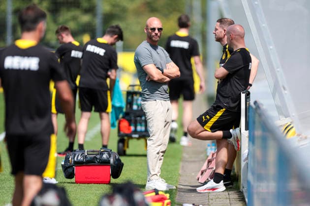 05.08.2026, Fussball, Training von Borussia Dortmund. Sportdirektor Ole Book (Borussia Dortmund). Dortmund Trainingsgelände des BVB NRW Deutschland xRHR-FOTO DEx *** August 5, 2026, Soccer, Borussia Dortmund training session; Sports Director Ole Book; Borussia Dortmund; BVB training facility; NRW, Germany; xRHR PHOTO DEx Copyright: DennisxEwert RHR-FOTOx RHR-FOTO DE