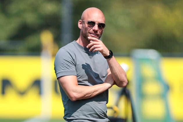 05.08.2026, Fussball, Training von Borussia Dortmund. Sportdirektor Ole Book (Borussia Dortmund). Dortmund Trainingsgelände des BVB NRW Deutschland xRHR-FOTO DEx *** August 5, 2026, Soccer, Borussia Dortmund training session; Sports Director Ole Book; Borussia Dortmund; BVB training facility; NRW, Germany; xRHR PHOTO DEx Copyright: DennisxEwert RHR-FOTOx RHR-FOTO DE