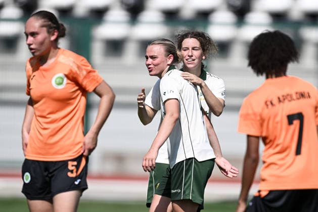 260805 Mari Nyhagen Rosendal of Hammarby celebrates after scoring 0-1 during the UEFA Women s Champions League qualifying match between Hammarby and Apolonia on August 5, 2026 in Biella. Photo: Daniele Buffa BILDBYRAN COP 18 XY0120 fotboll football soccer fotball uefa womens champions league hammarby apolonia dam bbeng kval jubel *** August 5, 2026: Mari Nyhagen Rosendal of Hammarby celebrates after scoring the 0-1 goal during the UEFA Women’s Champions League qualifying match between Hammarby and Apolonia on August 5, 2026 in Biella. Photo by Daniele Buffa, BILDBYRAN COP 18 XY0120 soccer football fotball UEFA Women’s Champions League Hammarby Apolonia women’s BBENG qualifiers celebration  Copyright: DanielexBuffa BB260805BB246