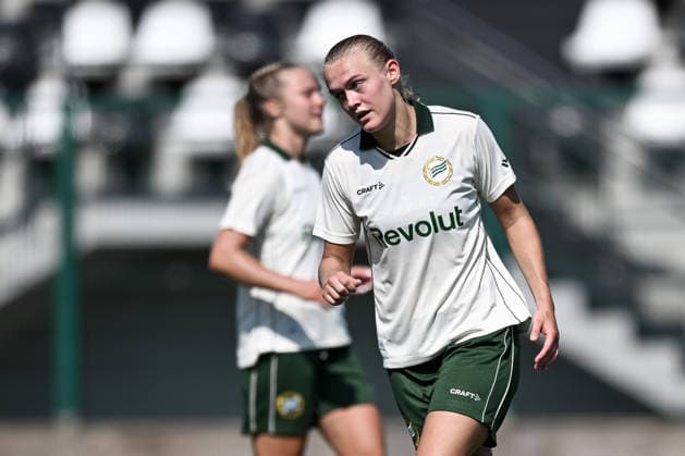 260805 Elin Sorum of Hammarby celebrates after scoring 0-2 during the UEFA Women s Champions League qualifying match between Hammarby and Apolonia on August 5, 2026 in Biella. Photo: Daniele Buffa BILDBYRAN COP 18 XY0120 fotboll football soccer fotball uefa womens champions league hammarby apolonia dam bbeng kval jubel *** August 5, 2026: Elin Sorum of Hammarby celebrates after scoring the 0-2 goal during the UEFA Women’s Champions League qualifying match between Hammarby and Apolonia on August 5, 2026 in Biella. Photo by Daniele Buffa, BILDBYRAN COP 18 XY0120. soccer, football, UEFA Women’s Champions League, Hammarby, Apolonia, women’s, BBENG, qualifiers, celebration  Copyright: DanielexBuffa BB260805BB252