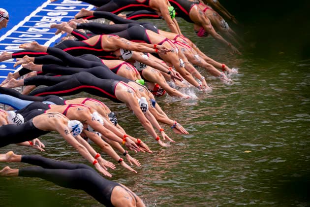 France, Paris, Centre Aquatique Olympique Metropole du Grand Paris, 05.08.2026, European Aquatics Championships Artistic Swimming, Day 6, 5km Womans Open Water, Julia Ackermann of Germany, Photo by Eibner Pressefoto Tino Henschel European Aquatics Championships Artistic Swimming, Day 6, 5km Womans Open Water Paris *** France, Paris, Centre Aquatique Olympique Metropole du Grand Paris, August 5, 2026, European Aquatics Championships – Artistic Swimming, Day 6, Women’s 5 km Open Water, Julia Ackermann of Germany, Photo by Eibner Pressefoto Tino Henschel European Aquatics Championships – Artistic Swimming, Day 6, Women’s 5 km Open Water, Paris Copyright: xEibnerxPressefotox