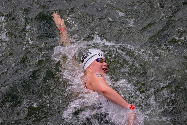 France, Paris, Centre Aquatique Olympique Metropole du Grand Paris, 05.08.2026, European Aquatics Championships Artistic Swimming, Day 6, 5km Womans Open Water, Julia Ackermann of Germany, Photo by Eibner Pressefoto Tino Henschel European Aquatics Championships Artistic Swimming, Day 6, 5km Womans Open Water Paris *** France, Paris, Centre Aquatique Olympique Metropole du Grand Paris, August 5, 2026, European Aquatics Championships – Artistic Swimming, Day 6, Women’s 5 km Open Water, Julia Ackermann of Germany, Photo by Eibner Pressefoto Tino Henschel European Aquatics Championships – Artistic Swimming, Day 6, Women’s 5 km Open Water, Paris Copyright: xEibnerxPressefotox