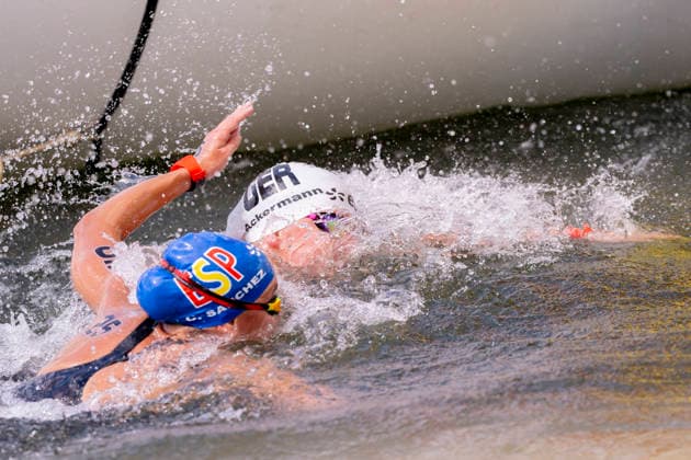 France, Paris, Centre Aquatique Olympique Metropole du Grand Paris, 05.08.2026, European Aquatics Championships Artistic Swimming, Day 6, 5km Womans Open Water, Julia Ackermann of Germany, Photo by Eibner Pressefoto Tino Henschel European Aquatics Championships Artistic Swimming, Day 6, 5km Womans Open Water Paris *** France, Paris, Centre Aquatique Olympique Metropole du Grand Paris, August 5, 2026, European Aquatics Championships – Artistic Swimming, Day 6, Women’s 5 km Open Water, Julia Ackermann of Germany, Photo by Eibner Pressefoto Tino Henschel European Aquatics Championships – Artistic Swimming, Day 6, Women’s 5 km Open Water, Paris Copyright: xEibnerxPressefotox