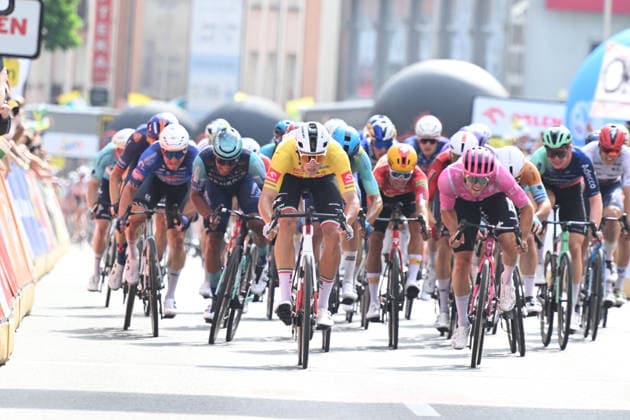 05-08-2026 Tour De Pologne; Tappa 03 Gorzow Wielkopolski - Zielona Gora; 2026, Lidl - Trek; 2026, Ef Education - Easypost; Milan, Jonathan; Hobbs, Alfred Bruce Noah; Zielona Gora; 