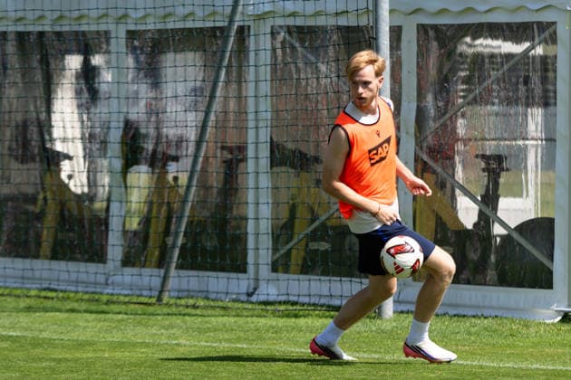 Mats Rots, (TSG Hoffenheim, 39) TSG Hoffenheim, Fussball, Trainingslager, Saison Vorbereitung, Saison 2026 2027, GER, 05.08.2026, Eibner-Pressefoto Andreas Ulmer TSG Hoffenheim, Fussball, Trainingslager, Saison Vorbereitung, Saison 2026 2027, GER, 05.08.2026, *** Mats Rots, TSG Hoffenheim, 39 TSG Hoffenheim, soccer, training camp, preseason, 2026–2027 season, GER, August 5, 2026, Eibner Press Photo Andreas Ulmer TSG Hoffenheim, soccer, training camp, preseason, 2026–2027 season, GER, August 5, 2026, Copyright: xEibner-Pressefoto AndreasxUlmerx EP_AUR