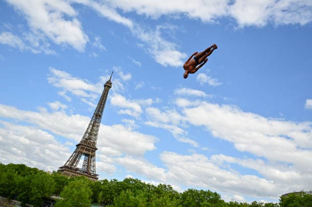 European Aquatics Championship 2026 - High Diving Hungarian athlete during the High Diving training at the European Swimming Championships 2026 on August 5, 2026. Photo by Tomas Stevens ABACAPRESS.COM Paris France  Copyright: xStevensxTomas ABACAx