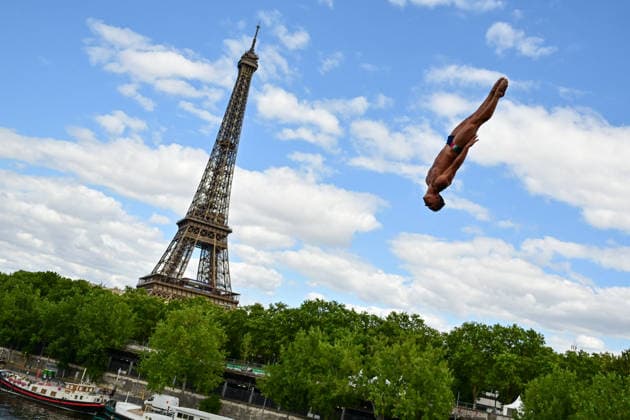 European Aquatics Championship 2026 - High Diving Italian athlete during the High Diving training at the European Swimming Championships 2026 on August 5, 2026. Photo by Tomas Stevens ABACAPRESS.COM Paris France  Copyright: xStevensxTomas ABACAx