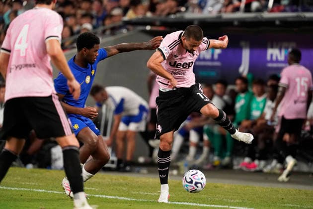 HONGKONG-SOCCER FOOTBALL-FEST Edon Zhegrova of Juventus during a match of Chelsea Football Club and Juventus at Kai Tan Stadium during the Hong Kong Football Festival 2026 in Hong Kong, August 5, 2026. NEXPHER Vernon Yuen HONG KONG