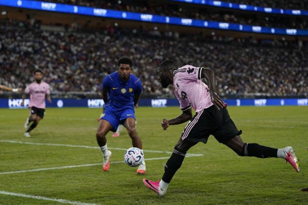 HONGKONG-SOCCER FOOTBALL-FEST JÃ rÃ mie Boga of Juventus during a match of Chelsea Football Club and Juventus at Kai Tan Stadium during the Hong Kong Football Festival 2026 in Hong Kong, August 5, 2026. NEXPHER Vernon Yuen HONG KONG
