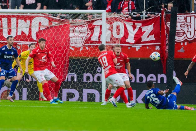 UEFA Conference Leauge 2026: Brann - Apollon Limassol Bergen 20260805. Branns Kristian Eriksen i UEFA Conference Leauge-kampen i fotball mellom SK Brann og Apollon Limassol pa Brann stadion. Foto: Paul S. Amundsen NTB Bergen Norge EDITORIAL USE ONLY. RESTRICTED USE FOR BETTING COMPANIES Ref:_SPOsU3ngsKLU4M.jpg *** UEFA Conference League 2026 Brann Apollon Limassol Bergen 20260805 Brann s Kristian Eriksen in the UEFA Conference League soccer match between SK Brann and Apollon Limassol at Brann Stadium. Photo: Paul S. Amundsen, NTB, Bergen, Norway. EDITORIAL USE ONLY: RESTRICTED USE FOR BETTING COMPANIES  Copyright: xPaulxS.xAmundsenx xNTBx