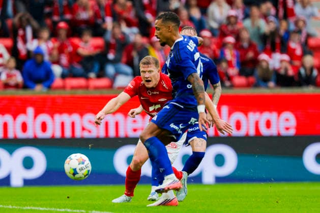 UEFA Conference Leauge 2026: Brann - Apollon Limassol Bergen 20260805. Branns Kristian Eriksen i UEFA Conference Leauge-kampen i fotball mellom SK Brann og Apollon Limassol pa Brann stadion. Foto: Paul S. Amundsen NTB Bergen Norge EDITORIAL USE ONLY. RESTRICTED USE FOR BETTING COMPANIES Ref:_SPOMFbG09GTICc.jpg *** UEFA Conference League 2026 Brann Apollon Limassol Bergen 20260805 Brann s Kristian Eriksen in the UEFA Conference League soccer match between SK Brann and Apollon Limassol at Brann Stadium. Photo: Paul S. Amundsen, NTB, Bergen, Norway. EDITORIAL USE ONLY: RESTRICTED USE FOR BETTING COMPANIES  Copyright: xPaulxS.xAmundsenx xNTBx