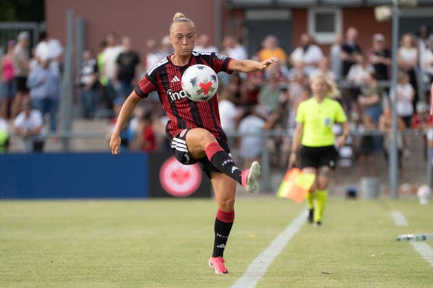 05.08.2026, xhfmx, Fussball CLQ HF 2. Qualirunde, Eintracht Frankfurt - Omonia Nicosia Hanna Bennison (Eintracht Frankfurt, 8) (DFL DFB REGULATIONS PROHIBIT ANY USE OF PHOTOGRAPHS as IMAGE SEQUENCES and or QUASI-VIDEO) Frankfurt *** August 5, 2026, xhfmx, Soccer CLQ HF 2 Qualifying Round, Eintracht Frankfurt vs. Omonia Nicosia, Hanna Bennison, Eintracht Frankfurt, 8 DFL DFB REGULATIONS PROHIBIT ANY USE OF PHOTOGRAPHS as IMAGE SEQUENCES and or QUASI-VIDEO Frankfurt