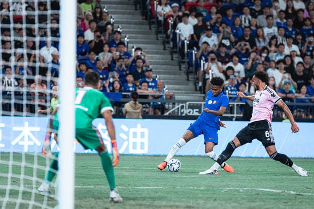 August 5, 2026, Hong Kong, China: Estevao William 41 of Chelsea FC in action during Hong Kong Football Festival Herbalgy Trophy between Chelsea FC and Juventus at Kai Tak Stadium in Hong Kong on August 5, 2026. Hong Kong Football Festival Herbalgy Trophy Chelsea FC 0 : 1 Juventus  - ZUMAn333 20260805_znp_n333_108 Copyright: xKaxLokxNgx