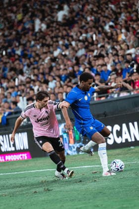 August 5, 2026, Hong Kong, China: Jorrel Hato 21 of Chelsea FC in action during Hong Kong Football Festival Herbalgy Trophy between Chelsea FC and Juventus at Kai Tak Stadium in Hong Kong on August 5, 2026. Hong Kong Football Festival Herbalgy Trophy Chelsea FC 0 : 1 Juventus  - ZUMAn333 20260805_znp_n333_126 Copyright: xKaxLokxNgx