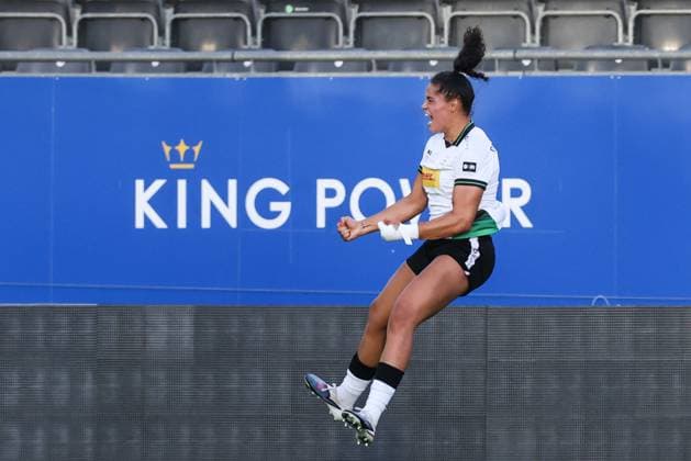 OHL Women s Jada Conijnenberg celebrates after scoring during a game between Oud-Heverlee Leuven Women and Serbian club TSC Backa Topola, Wednesday 5th of August 2026, in Leuven, a second round qualification game in the UEFA Women™s Champions League. BRUNOxFAHY  x182809547x