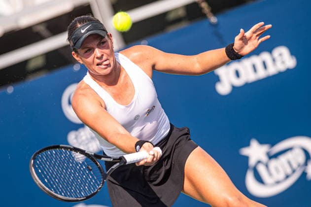Warszawa 05.08.2026. Tennis. WTA, Tennis Damen 125 Warsaw T-Mobile Polish Open, day 4, Warsaw, Poland --- Tenis. Turniej WTA 125 Warsaw T-Mobile Polish Open, dzien 4, Warszawa Persons shown : Weronika Falkowska Fot. Kai Taller Arena Akcji NEWSPIX.PL --- newspix.pl 