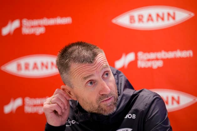 UEFA Conference Leauge 2026: Brann - Apollon Limassol Bergen 20260805. Branns trener Eirik Horneland under pressekonferansen etter tapet i UEFA Conference Leauge-kampen i fotball mellom SK Brann og Apollon Limassol pa Brann stadion. Foto: Paul S. Amundsen NTB Bergen Norge EDITORIAL USE ONLY. RESTRICTED USE FOR BETTING COMPANIES Ref:_SPOIuQYpw9-ZKc.jpg *** UEFA Conference League 2026 Brann Apollon Limassol Bergen 20260805 Brann coach Eirik Horneland during the press conference following the loss in the UEFA Conference League soccer match between SK Brann and Apollon Limassol at Brann Stadium. Photo: Paul S Amundsen, NTB, Bergen, Norway. EDITORIAL USE ONLY. RESTRICTED USE FOR BETTING COMPANIES.  Copyright: xPaulxS.xAmundsenx xNTBx