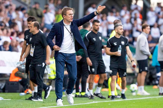 UEFA Champions League: AGF-Sabah FK Sabah FC s head coach Valdas Dambrauskas reacts during the UEFA Champions League 3rd qualifying round 1st match between AGF and Sabah FK at Randers Stadium on Wednesday, August 5, 2026. (Photo: Bo Amstrup Ritzau Scanpix) , Randers Denmark Mors *** UEFA Champions League: AGF vs. Sabah FK. Sabah FC head coach Valdas Dambrauskas reacts during the first leg of the third qualifying round of the UEFA Champions League between AGF and Sabah FK at Randers Stadium on Wednesday, August 5, 2026. Photo by Bo Amstrup, Ritzau Scanpix, Randers, Denmark, Mors  Copyright: BoxAmrstrupx xRitzauxScanpix BoxAmstrupx spdk20260805-220806-L