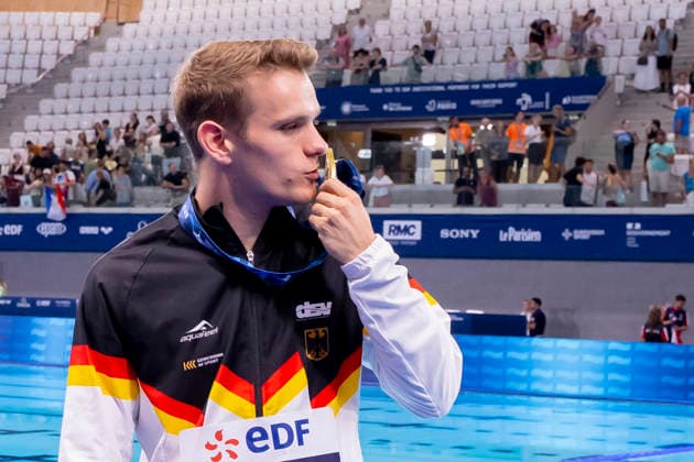 France, Paris, Centre Aquatique Olympique Metropole du Grand Paris, 05.08.2026, European Aquatics Championships Artistic Swimming, Day 6, Mens 3m Springboard Final, Moritz Wesemann of Germany, Photo by Eibner Pressefoto Tino Henschel European Aquatics Championships Artistic Swimming, Day 6, Mens 3m Springboard Final Paris *** France, Paris, Centre Aquatique Olympique Metropole du Grand Paris, August 5, 2026, European Aquatics Championships – Artistic Swimming, Day 6, Men’s 3-meter Springboard Final, Moritz Wesemann of Germany, Photo by Eibner Pressefoto Tino Henschel European Aquatics Championships Artistic Swimming, Day 6, Men’s 3-meter Springboard Final, Paris Copyright: xEibnerxPressefotox