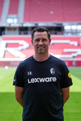 Felix Roth (SC Freiburg, Individualtrainer); SC Freiburg; 1.BL, Bundesliga, Porträttermin 2026 2027 Freiburg Europa-Park Stadion Baden-Wuerttemberg Deutschland *** Felix Roth, SC Freiburg; Personal Trainer, SC Freiburg 1 (Bundesliga); Bundesliga; Profile Session 2026–2027; Freiburg; Europa-Park Stadium; Baden-Württemberg; Germany Copyright: AA_STEINSIEK.CH