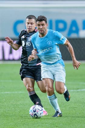 2026 2026 Coupang Play Series football match ( Team K League vs Manchester City FC - 2026 08 05 ) SEOUL, SOUTH KOREA, AUGUST 05: Mateo Kovacic of Manchester City dribbles the ball during the 2026 Coupang Play Series football match between Team K League and Manchester City FC at the Seoul World Cup Stadium in Seoul, South Korea, on August 05, 2026. Seoul Seoul World Cup Stadium South Korea 8284_287554 Copyright: xStevexChoxKyewoong PentaxPressx