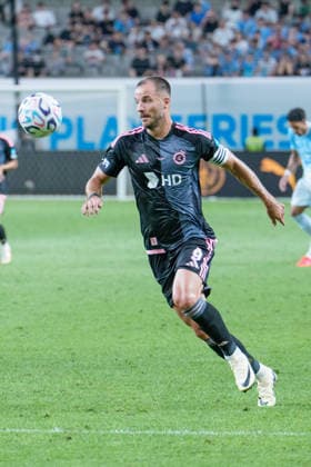 2026 2026 Coupang Play Series football match ( Team K League vs Manchester City FC - 2026 08 05 ) SEOUL, SOUTH KOREA, AUGUST 05: Stefan Mugosa of Team K League during the 2026 Coupang Play Series football match between Team K League and Manchester City FC at the Seoul World Cup Stadium in Seoul, South Korea, on August 05, 2026. Seoul Seoul World Cup Stadium South Korea 8284_287590 Copyright: xStevexChoxKyewoong PentaxPressx
