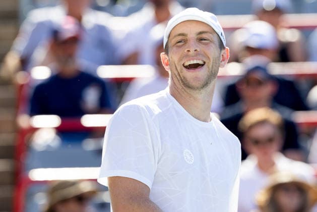 August 5, 2026, Montreal, Quebec, Canada: TALLON GRIEKSPOOR from Nederlands in match against Alexander Zverev (1) from Germany in second round at Canadian Open at IGA stadium in Montreal, Quebec, Canada on 2026-08-05 Montreal Canada - ZUMAl189 20260805_zsp_l189_073 Copyright: xYannickxLegarex