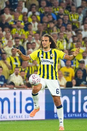 ISTANBUL, TURKEY - AUGUST 5: Matteo Guendouzi of Fenerbahce SK during the UEFA Champions League 2026 27 third qualifying round first leg match between Fenerbahce SK and Sturm Graz at Fenerbahce Sükrü Saracoglu Spor Kompleksi on August 5, 2026 in Istanbul, Turkey. Istanbul Turkey Copyright: xSeskimphotox FBahce-SturmGraz-050826 (114)