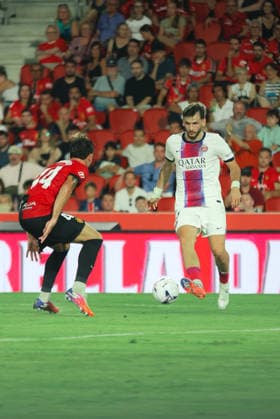 ESP: RCD Mallorca v PSG Trofeu Ciutat de Palma Pre Season 2026 2027 Khvicha Kvaratskhelia of PSG during Trofeu Ciutat de Palma Pre Season match between RCD Mallorca and PSG played at Estadio Son Moix, Palma de Mallorca on August 05, 2026. Palma de Mallorca, Spain. Mallorca Spain Football *** ESP RCD Mallorca vs. PSG, Trofeu Ciutat de Palma Preseason 2026–2027: Khvicha Kvaratskhelia of PSG during the Trofeu Ciutat de Palma Preseason match between RCD Mallorca and PSG, played at Estadio Son Moix, Palma de Mallorca on August 5, 2026 Palma de Mallorca, Spain Mallorca Spain Soccer Copyright: xGutix
