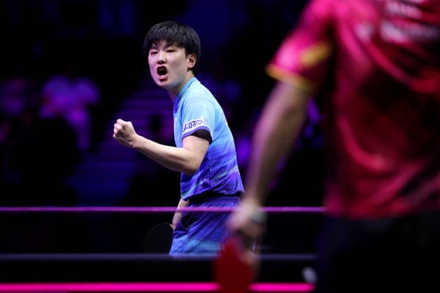 Tomokazu Harimoto (JPN), AUGUST 5, 2026 - Table tennis, Tischtennis : WTT Champions Yokohama 2026 Men s singles round of 32 at Yokohama BUNTAI, Kanagawa, Japan. Noxthirdxpartyxsales  aflo_340142273 NaokixNishimurax