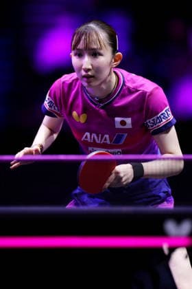 Hina Hayata (JPN), AUGUST 5, 2026 - Table tennis, Tischtennis : WTT Champions Yokohama 2026 Women s singles round of 32 at Yokohama BUNTAI, Kanagawa, Japan. Noxthirdxpartyxsales  aflo_340142281 NaokixNishimurax