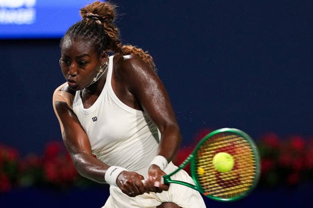 National Bank Open 2026 - Day 5 TORONTO, CANADA - AUGUST 5 : Alycia Parks of the United States in action against Alexandra Eala of Philippines in the round of 64 during the WTA, Tennis Damen 1000 National Bank Open in Toronto, Ontario, Canada on August 5, 2026. Mert Alper Dervis Anadolu Ontario Canada. Editorial use only. Please get in touch for any other usage.  Copyright: x2026xAnadoluxMertxAlperxDervisx