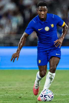 HONG KONG, CHINA - AUGUST 05: Danny Welbeck of Chelsea runs with the ball in a match between Chelsea and Juventus during Hong Kong Football Festival 2026 at Kai Tak Stadium on August 5, 2026 in Hong Kong, China.  Copyright: xVCGx 111658319722