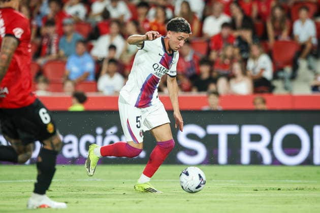 Willian Pacho (PSG Paris Saint-Germain) during the during the pre-season friendly match between RCD Mallorca and Paris Saint-Germain at Estadi Son Moix on August 5, 2026 in Palma de Mallorca, Spain. (Photo by Xavi Bonilla DeFodi Images) - *** Willian Pacho of PSG (Paris Saint-Germain) during the preseason friendly match between RCD Mallorca and Paris Saint-Germain at Estadi Son Moix on August 5, 2026, in Palma de Mallorca, Spain. Photo by Xavi Bonilla, DeFodi Images