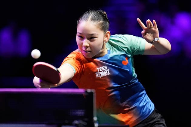 Sport Bilder des Tages Anna Hursey (WAL), AUGUST 6, 2026 - Table tennis, Tischtennis : WTT Champions Yokohama 2026 Womens singles round of 32 at Yokohama BUNTAI, Kanagawa, Japan. Noxthirdxpartyxsales  aflo_340202629 KenxAsakurax