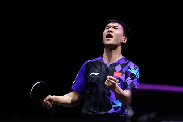 Xiang Peng (CHN), AUGUST 6, 2026 - Table tennis, Tischtennis : WTT Champions Yokohama 2026 Mens singles round of 32 at Yokohama BUNTAI, Kanagawa, Japan. Noxthirdxpartyxsales  aflo_340203529 KenxAsakurax