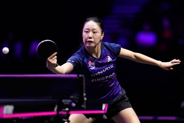 Lily Zhang (USA), AUGUST 6, 2026 - Table tennis, Tischtennis : WTT Champions Yokohama 2026 Womens singles round of 32 at Yokohama BUNTAI, Kanagawa, Japan. Noxthirdxpartyxsales  aflo_340203582 KenxAsakurax