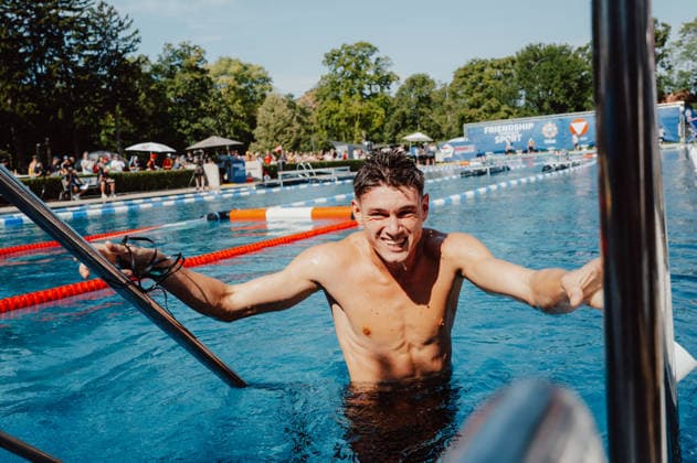 VARIOUS SPORTS - World Championship, WM, Weltmeisterschaft 2026 WIENER NEUSTADT,AUSTRIA,06.AUG.26 - VARIOUS SPORTS - CISM World Championship 2026, military pentathlon. Image shows Bjoern Unger (AUT).  GEPAxpictures xAlexanderxSolc
