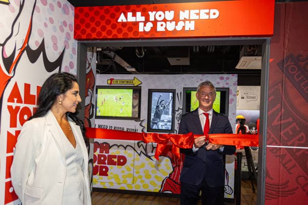 Football - Goal Rush Exhibition LIVERPOOL, ENGLAND - Wednesday, August 5, 2026: Ian Rush, Liverpool s all-time leading goal-scorer, cuts the ribbon to open All You Need Is Rush an exhibition of his career with Liverpool, Juventus and Wales at the Liverpool FC Museum at Anfield. (Photo by David Rawcliffe Propaganda) LIVERPOOL Anfield MERSEYSIDE ENGLAND  Copyright: xDavidxRawcliffex 2026-08-05-007-All_You_Need_Is_Rush