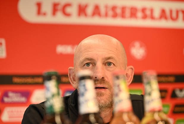 Fussball - 2. Bundesliga - Saison 2026 27 1. FC Kaiserslautern 06.08.2026 Fritz-Walter-Stadion Pressekonferenz vor dem Beginn der Saison Trainer Torsten LIEBERKNECHT (1. FC Kaiserslautern) 1. FC Kaiserslautern *** Soccer, 2. Bundesliga, 2026–27 Season, 1 FC Kaiserslautern, August 6, 2026, Fritz Walter Stadium, Press Conference Before the Start of the Season, Coach Torsten LIEBERKNECHT, 1 FC Kaiserslautern, 1 FC Kaiserslautern