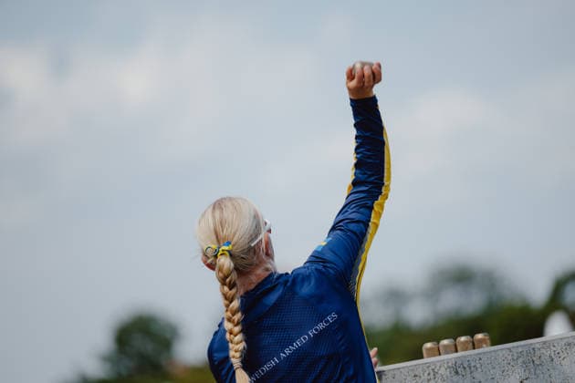 VARIOUS SPORTS - World Championship, WM, Weltmeisterschaft 2026 WIENER NEUSTADT,AUSTRIA,06.AUG.26 - VARIOUS SPORTS - CISM World Championship 2026, military pentathlon. Image shows Elin Gustafsson (SWE).  GEPAxpictures xAlexanderxSolc